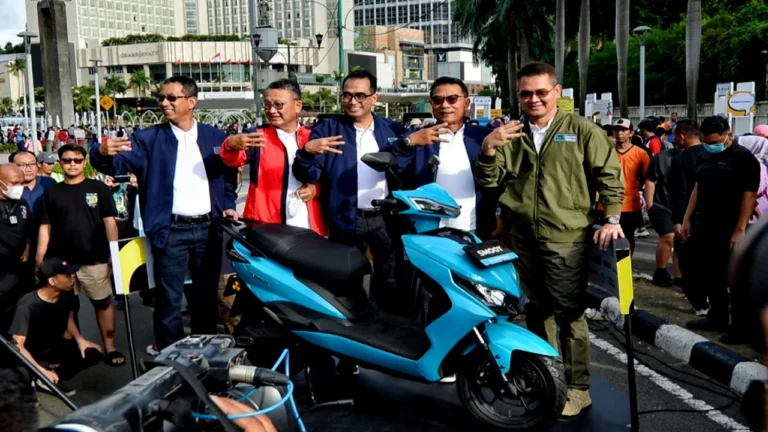 Pemerintah Resmi Luncurkan Program Konversi 1000 Motor Listrik Gratis